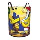 thumbnail image 2 of El Show de Quick Draw McGraw Cesta de lavandería de gran capacidad redonda con asa, bolsa para ropa sucia plegable, almacenamiento para dormitorio, baño y lavadero 44x35 cm, 2 of 6