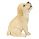 thumbnail image 3 of Figurine Hi-Line Gift Ltd., cachorro labrador amarillo aullando, 3 of 7