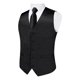 thumbnail image 1 of Gilet Satin Formal Hombre Chaqueta Sin Mangas Matrimonio negro L, 1 of 4