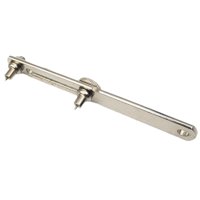 Magideal - Abridor De Caja Trasera De Reloj, Llave De Acero Inoxidable Portátil De Metal, Apertura Máxima De 1,97 Pulgadas, Herramienta Para Quitar Parte Trasera