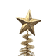 thumbnail image 2 of Pack De 5 Mini Árbol Pino Espiral Metálico Dorado Decoración Navidad 15 Cm, 2 of 4
