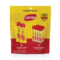 Bálsamo Labial Carmex Classic Medication, Paquete Variado De 9 Unidades