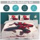thumbnail image 5 of Spiderman 'Saving The Day' Microfiber 3-Piece Bedding Set (1 Duvet Cover + 2 Pillow Shams)Kids Bedding Bed Sheets, 5 of 5