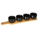 thumbnail image 1 of Set Tabla + 4 Posillos Aperitivo Black Ed., 1 of 3