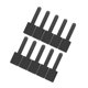 thumbnail image 5 of 10x Bridas Para Cables Reutilizables Organizador De Cables Para Centros De Datos Cables De Computadora Para El Hogar Negro, 5 of 5