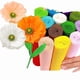 thumbnail image 3 of Xiao Hua Rollo de Papel Crepé Naranja Intenso 98.43 X 19.69 Pulgadas 1 Rollo - Fácil de Cortar, Doblar y Dar Forma, Perfecto para Hacer Flores a Mano, Suministros de Fondo para Manualidades DIY de, 3 of 3