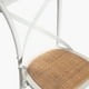 thumbnail image 4 of Silla Madera Tradition Rattan Blanco, 4 of 5