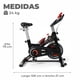 thumbnail image 3 of Bicicleta Spinning Estatica Q6 Pro 6 Kg Con Monitor, 3 of 6