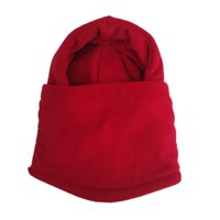Ioensy - Gorro De Invierno Calentador De Cuello Pasamontañas De Moda Máscara De Esquí Para Ciclismo Pesca Invierno Rojo
