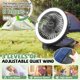 thumbnail image 3 of Ventilador de camping XDTIME de 3 velocidades con lámpara LED solar y USB, 3 of 8