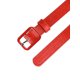 thumbnail image 2 of INSPIRE CHIC Cinturones Delgados para Mujeres con Hebilla de Pasador Rectangular Cinturón de Cuero Delgado para Pantalones Vestido Ajuste cintura 78-95cm/30.7-37.4" Rojo, 2 of 4