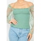 thumbnail image 5 of Top Fruncido con Cuello Cuadrado, 5 of 13