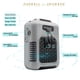 thumbnail image 3 of Ventilador portátil CAZOKASI 2023 con clip de cintura mejorado, gris, 6000 mAh, 3 of 3