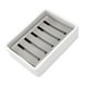 thumbnail image 2 of Jabonera de cerámica caja de jabón de drenaje de baño de acero inoxidable caja de jabón, 2 of 3