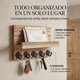 thumbnail image 5 of Portallaves De Madera Organizador Decorativo Para Llaves beige, 5 of 9