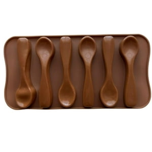 Genérico - Molde Silicona 6 Cucharas Cafe