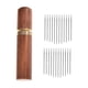 thumbnail image 5 of 24 Agujas De Enhebrado Automático Con Estuche De Madera Para Agujas Brown_Silver Needles, 5 of 5