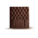 thumbnail image 1 of Respaldo Florencia Tela Chocolate 1 Plaza, 1 of 2