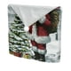 thumbnail image 1 of Pack 6 fundas de respaldo de sillas navidad con pompón 25n3, 1 of 3