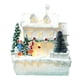 thumbnail image 4 of Casa De Navidad Iluminación De Pueblo LED Acento Cabina Familiar Decoración De Mesa Interior Dos Niños, 4 of 5