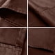 thumbnail image 3 of Delantales de servidor, delantal negro de medio bistro, delantal de camarero, delantal de cintura larga para hombres y mujeres, impermeable, 3 of 7
