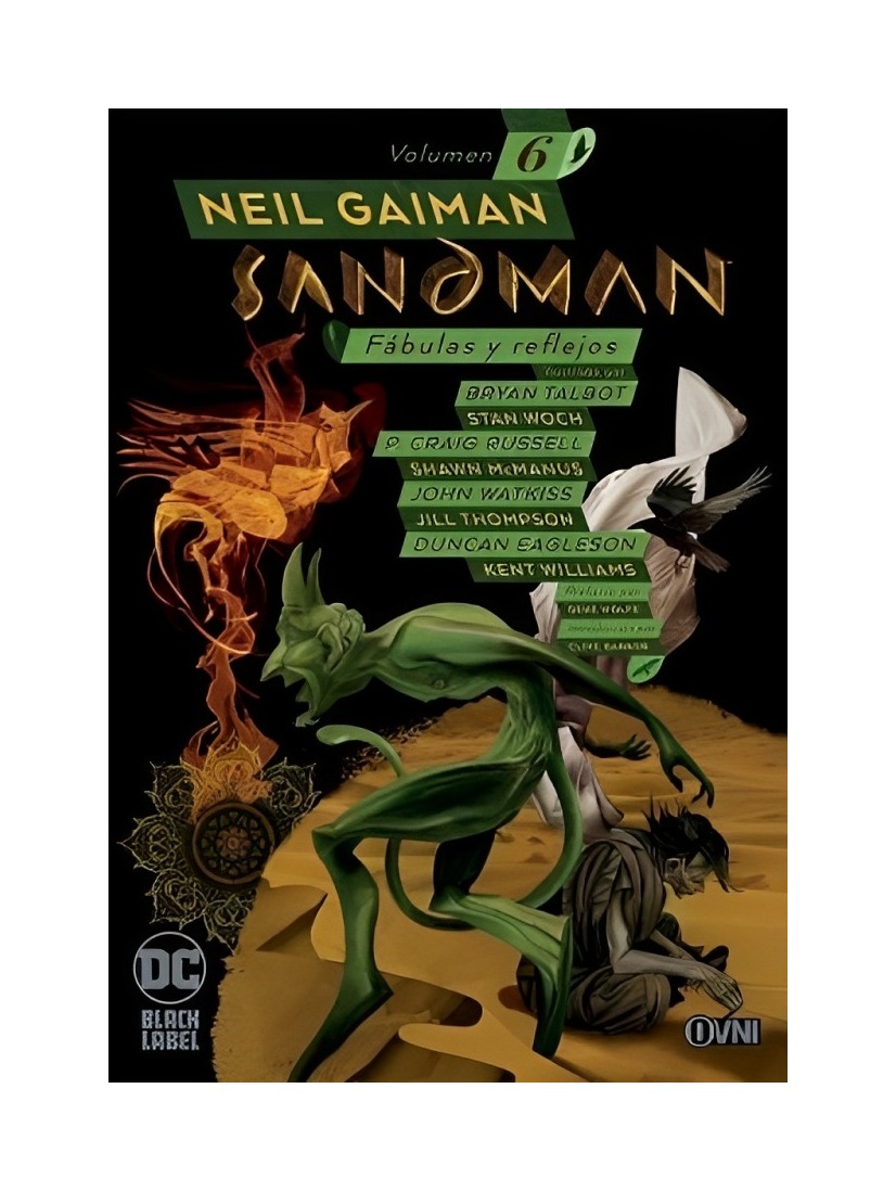 Ovni Press - Libro Biblioteca Sandman Volumen 06 Fabulas 716