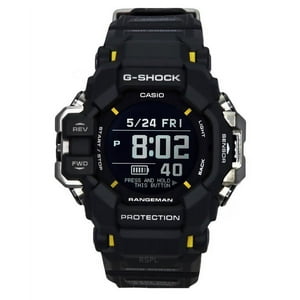 Reloj Digital Tough Solar Para Hombre Casio G-Shock Master Of G-Land Rangeman Correa De Resina Basada En Biomaterial Gpr-H1000-1 200M
