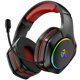thumbnail image 1 of Auriculares inalámbricos Tatybo para PS5 y PC, rojo, modo dual, 1 of 5