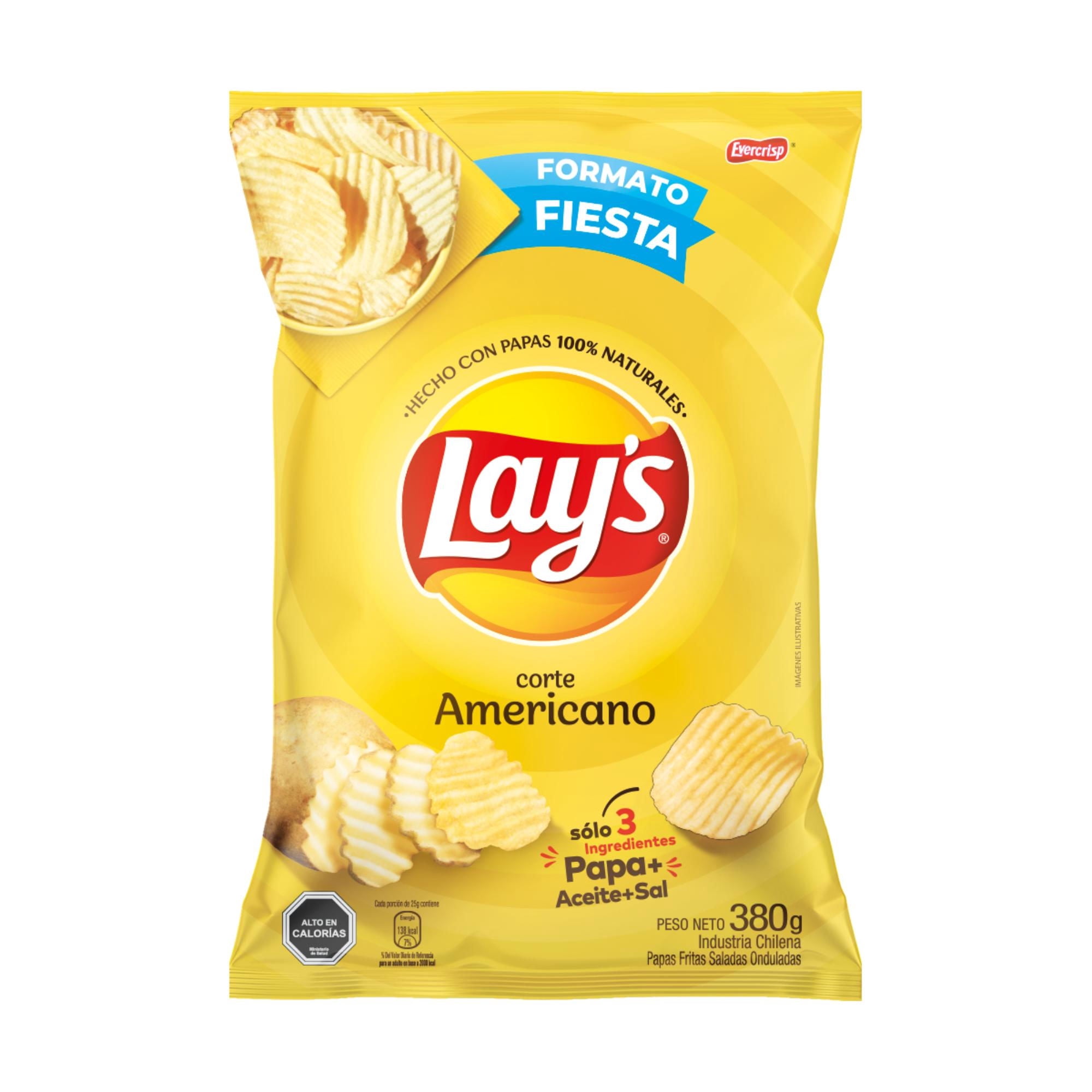 Papas Fritas Lay's Tipo Americano
