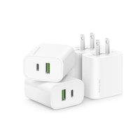 Bloque De Carga Rekna Usb-C Y Usb-A De 20 W Para Iphone Y Ipad X4