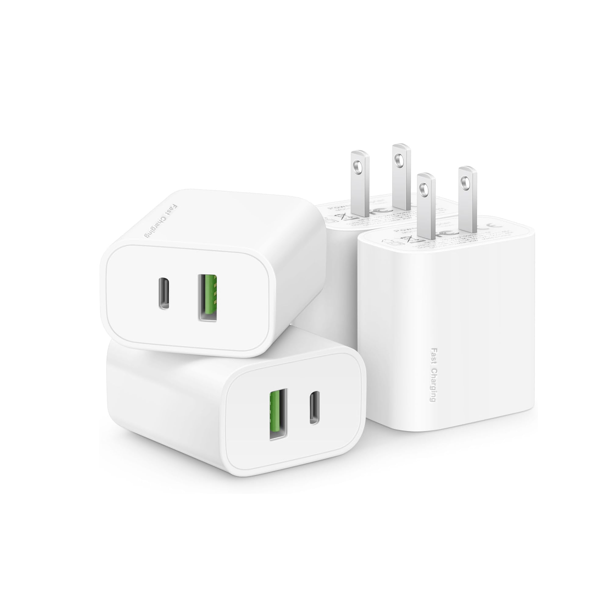 Bloque De Carga Rekna Usb-c Y Usb-a De 20 W Para Iphone Y Ipad X4