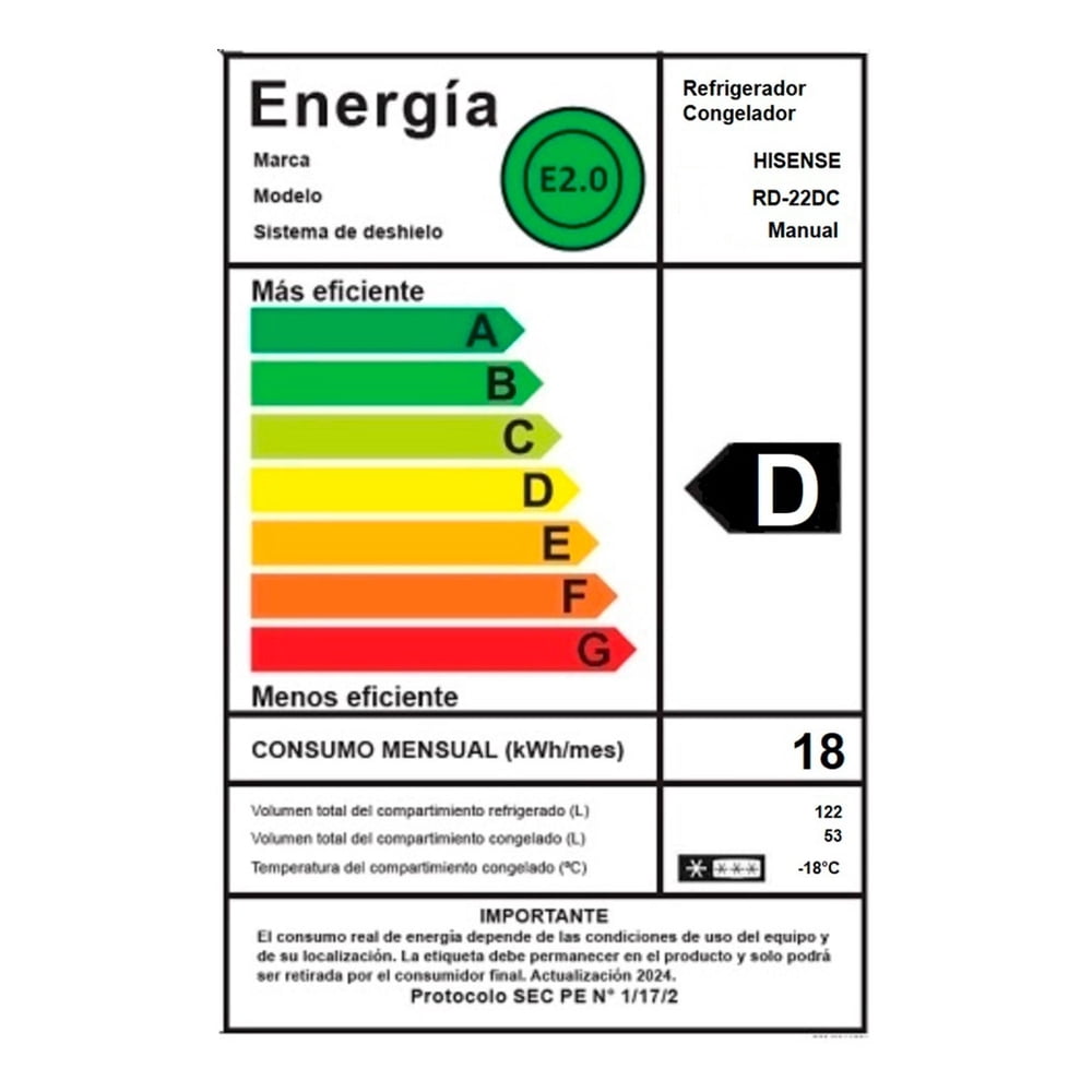 Hisense RD-22DC Inox, foto 8