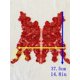 thumbnail image 5 of Aplicación de encaje con pedrería para recortar vestidos y ropa, 5 of 5