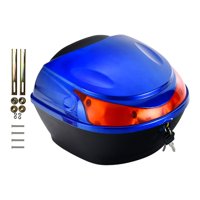 Ioensy - Caja De Almacenamiento Trasera Para Motocicleta, Maletero De Motocicleta Para Cámara De Teléfono Organizada D