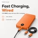 thumbnail image 3 of Batería Externa ReelCharge 10000 mAh Qi2 Inalámbrico Naranja, 3 of 6