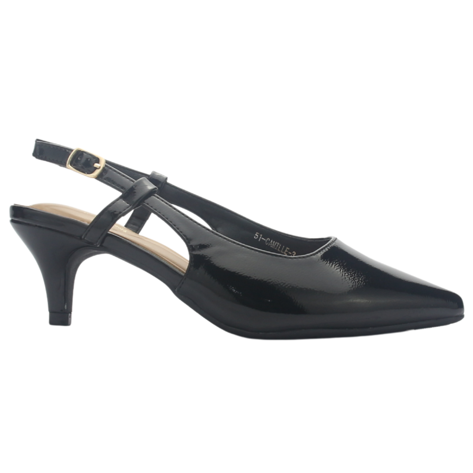 Zapato De Mujer, Negro Casual Chalada Camille-3