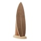 thumbnail image 2 of Balance Board Trainer Equipo de Ejercicio Gimnasio en Casa Surf Tabla de Equilibrio de Madera Tabla de Rodillos para Esquiar Hockey Oficina Béisbol St Con Base, 2 of 5