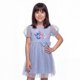thumbnail image 1 of Vestido Celeste Niña Talla 4, 1 of 3