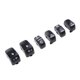 thumbnail image 1 of Kit De Tapa De Botón De Carcasa De Interruptor De Control Negro Para Harley XL Dyna Softail 11-15, 1 of 5