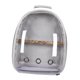 thumbnail image 2 of Bird Carrier Cage Bolso De Hombro Pet Parrot Travel Mochila Transparente Gris, 2 of 5