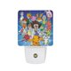 thumbnail image 1 of Monstruo Digital / Digimon Luz nocturna LED con sensor de anochecer a amanecer para dormitorio, baño, pasillo, escaleras - Lámpara LED nocturna de enchufe, 0.5W - 1 pieza, 1 of 6