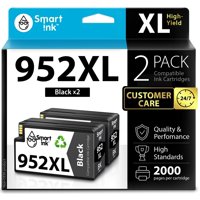 Cartuchos De Tinta Smart Ink Compatibles Con Hp 952Xl (2 Negros)