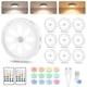 thumbnail image 1 of Besttour 10 unidades de luces tipo puck con sensor de movimiento y control remoto, 1 of 8