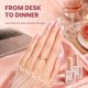 thumbnail image 5 of Gel de Uñas Beetles – Set de 6 colores rosa con purpurina, 5 of 7