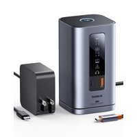 Estación De Acoplamiento Para Portátil Baseus 11 En 1 Triple 4K Hdmi/Dp 100W