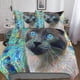 thumbnail image 1 of Juego De Funda Nórdica De Gato De Dibujos Animados Ropa De Cama 3d Funda De Edredón De Microfibra Suave Para Niños Y Niñas Juego De Ropa De Cama De 3 Piezas Funda Nórdica Con Cremallera, 1 of 3