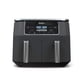 thumbnail image 1 of Air Fryer Ninja DZ201 Foodi, 8 cuartos de galón, 6 en 1, DualZone, gris, 1 of 9