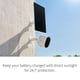 thumbnail image 3 of Panel Solar Cargador Arlo 2025 Blanco con Montaje Ajustable, 3 of 3
