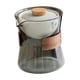 thumbnail image 3 of Tetera De Cristal De 210ml, Tetera Portátil, Gong Fu Chino Para Viajes, Oficina, Tapa Degradada Gris, 3 of 3