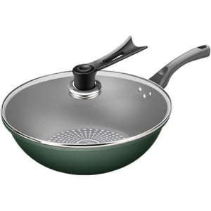 Crusec - Sartén De Cocina Coccion Antiadherente 30Cm Con Tapa